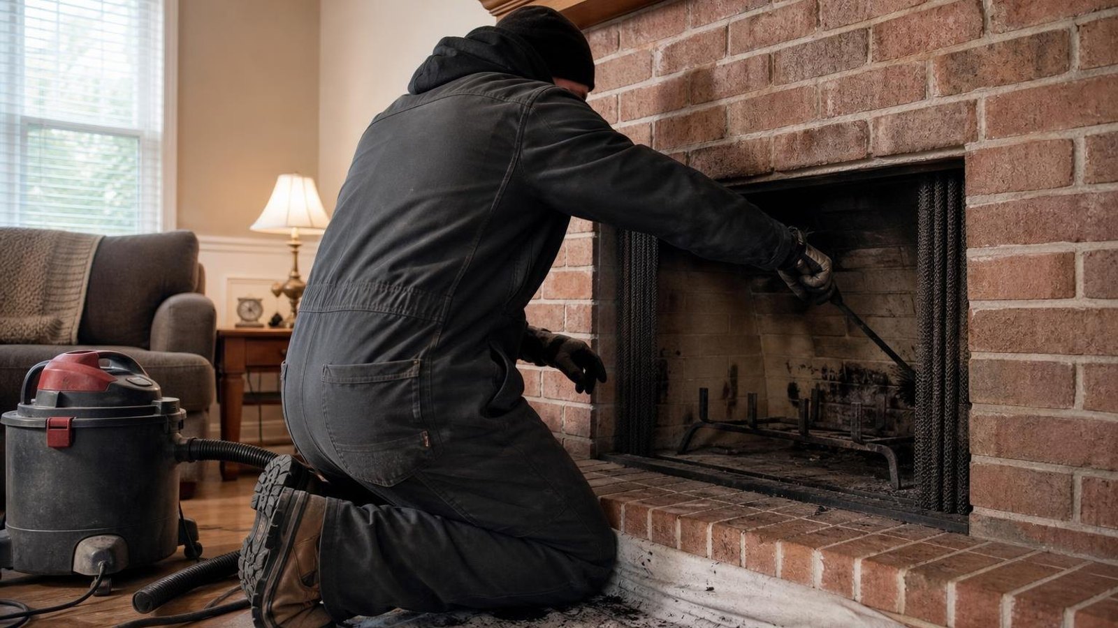Practical chimney sweep & inspection in Liberty